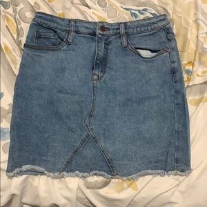 Jean skirt